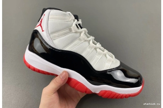 Retro CT8012-106  Bred Jordan 11 CT8012-106 High Concord 0122